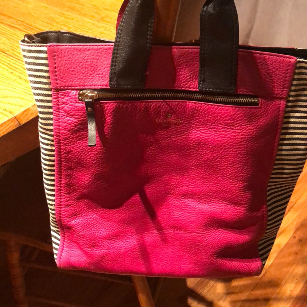 Kate spade pink and stripe